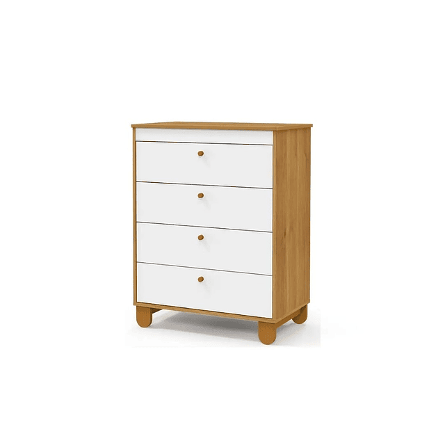 Cómoda Zupi Blanca Caramelo 