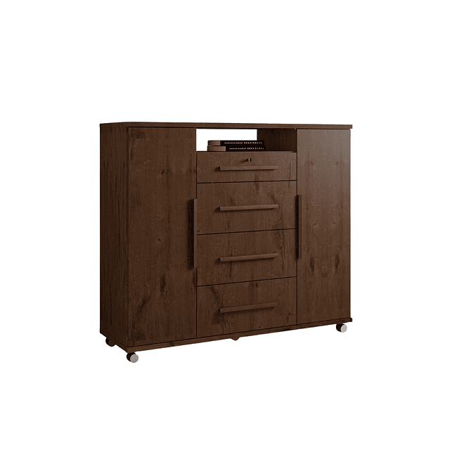 Comoda Multifuncional Café Mate Cinza