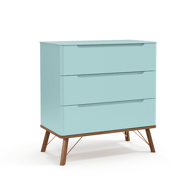 Cómoda 3 Cajones Albi Menta