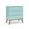 Cómoda 3 Cajones Albi Menta