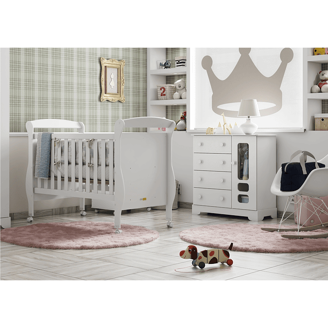 Cómoda  Mudador Blanca Smart 