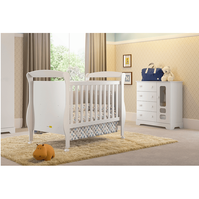 Cómoda  Mudador Blanca Smart 