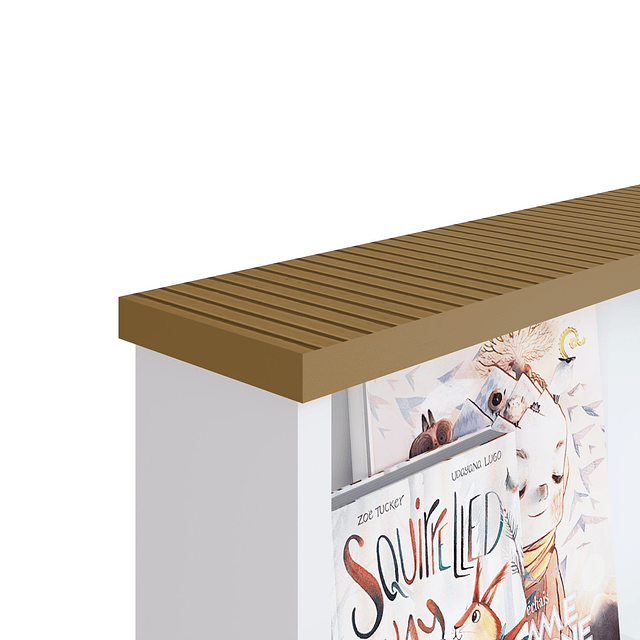 Comoda infantil 4 cajones puerta con espejo Amore