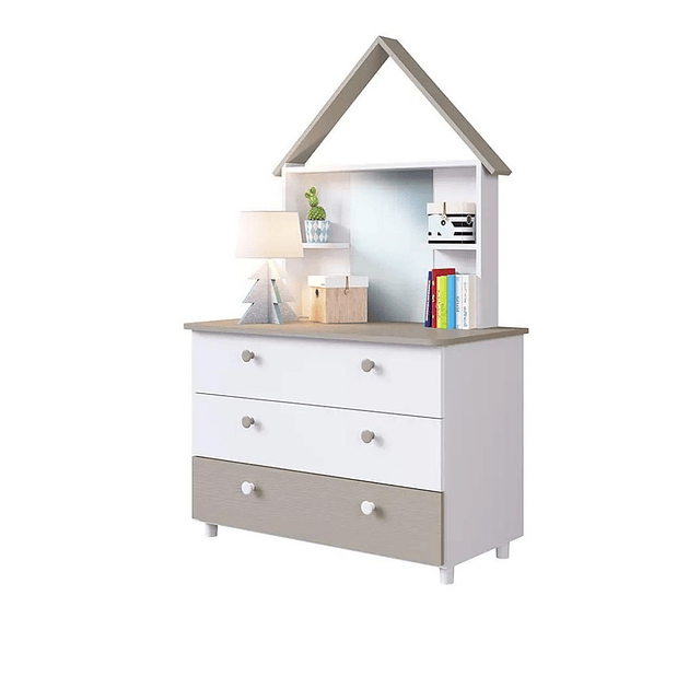 Cómoda con espejo casita Amore