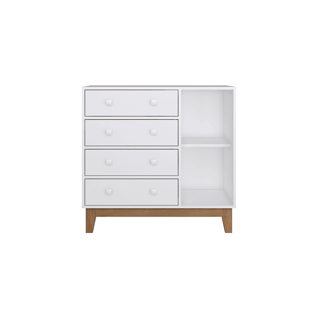 Cómoda Harmony blanca BY130 BL