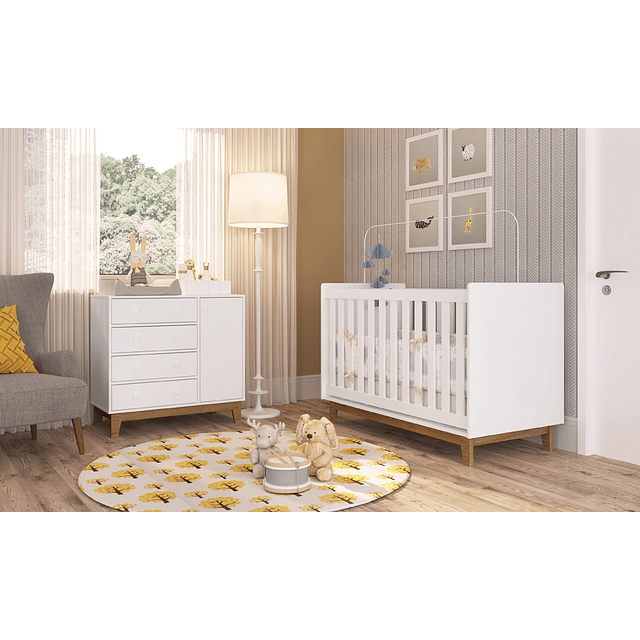 Cómoda Harmony blanca BY130 BL