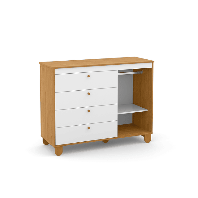 Cómoda Con Puerta Zupi Caramelo