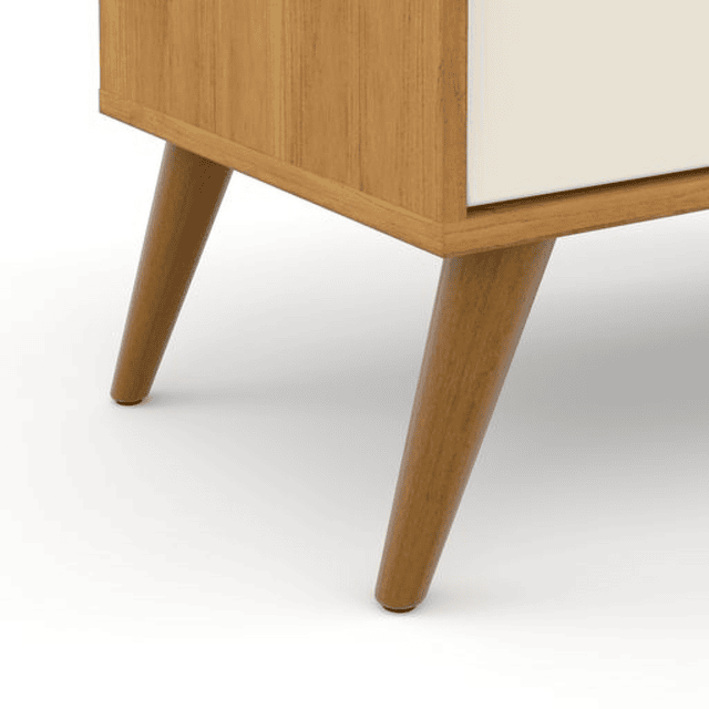 Cómoda 6 Cajones Beige/Eco Wood Gold 