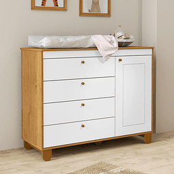 Cómoda Con Puerta Zupi Caramelo