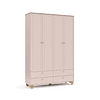 Armario Zupi 2 Cuerpos XL Rosado
