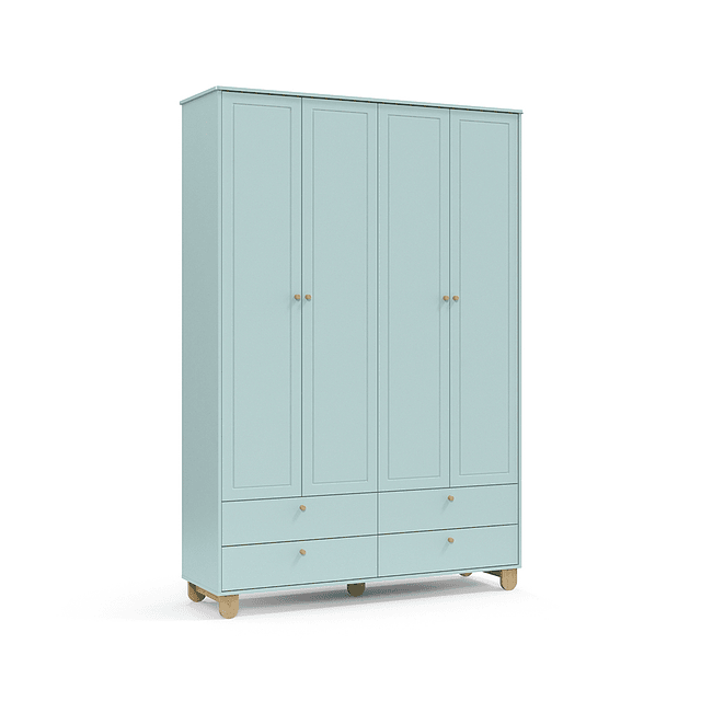 Armario Zupi 2 Cuerpos XL Menta