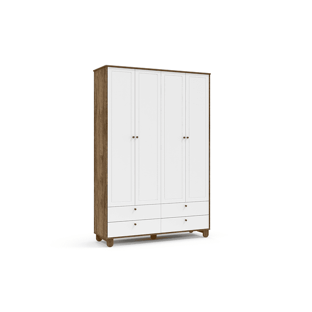 Armario Zupi 2 Cuerpos XL Eco Wood