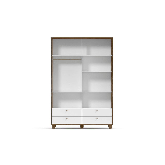 Armario Zupi 2 Cuerpos XL Eco Wood