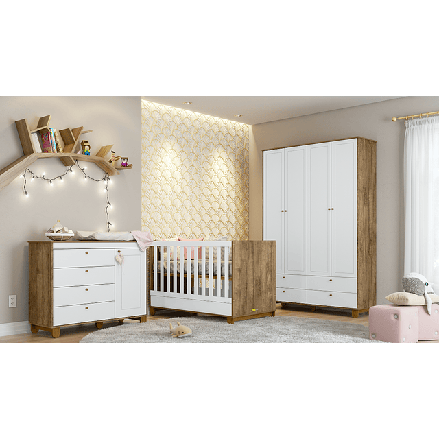 Armario Zupi 2 Cuerpos XL Eco Wood