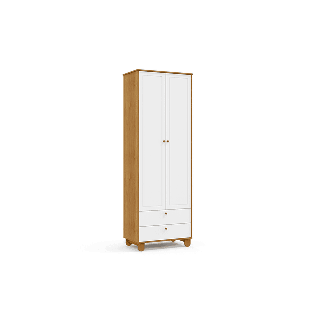 Armario Zupi Blanco Caramelo