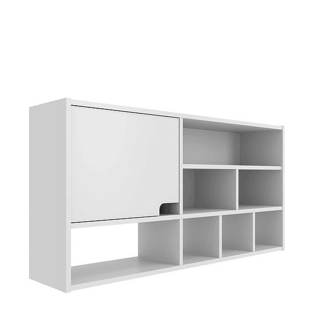 Modulo Organizador C/Puerta Compaq Blanco