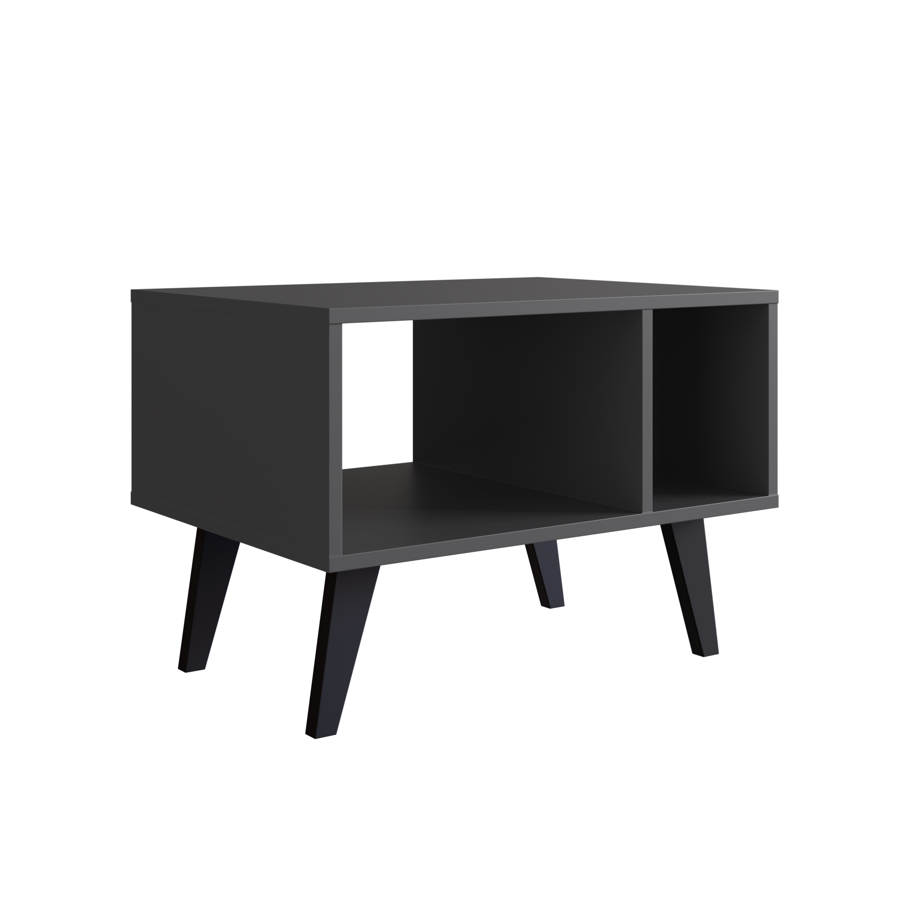 Mesa De Centro Retro Gris