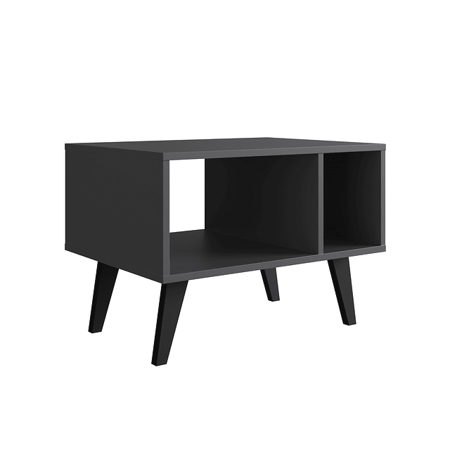 Mesa De Centro Retro Gris