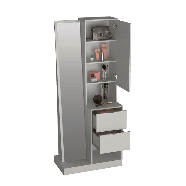 Cómoda Tocador Espejo Blanco