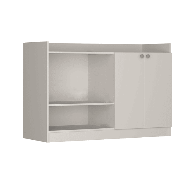 Mueble Organizador De Cocina 2 Puertas  Blanco