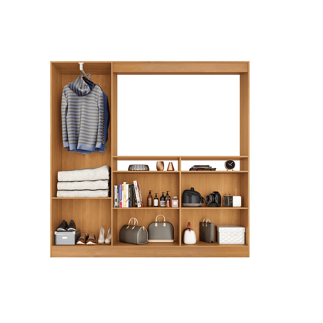 Rack TV Con Armario 6 Puertas Negro Caramelo 