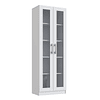 OFERTA ESPECIAL - Vitrina 2 Puertas Vidrio Blanco 