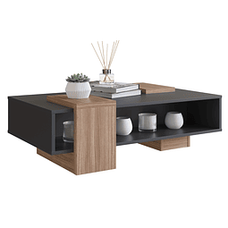 OFERTA ESPECIAL - Mesa De Centro b93  Negro Castaño