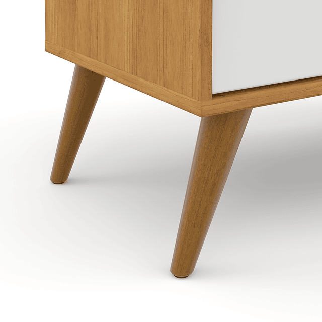 Cómoda Gold Blanca Eco Wood