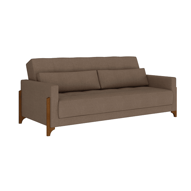 PREVENTA - Sofa Cama Grecia Café - Entrega a partir de 30 días Hábiles después su compra