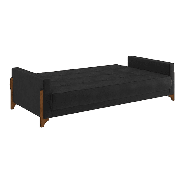 PREVENTA - Sofa Cama Grecia Negro - Entrega a partir de 30 días Hábiles después su compra