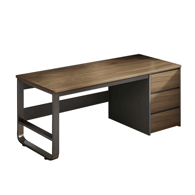 Escritorio Ejecutivo Metal Café Negro