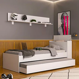 Cama Nido con baúl