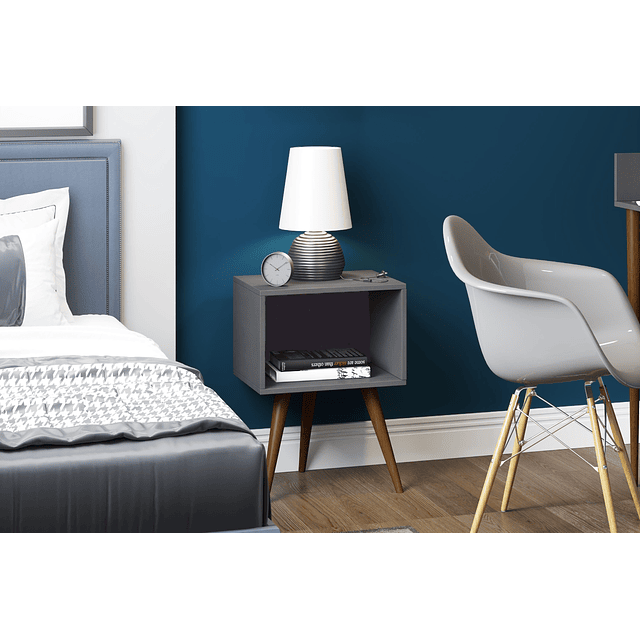 Super Oferta - Velador 1001 Retro Gris