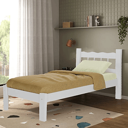 Cama Individual Blanco Be 