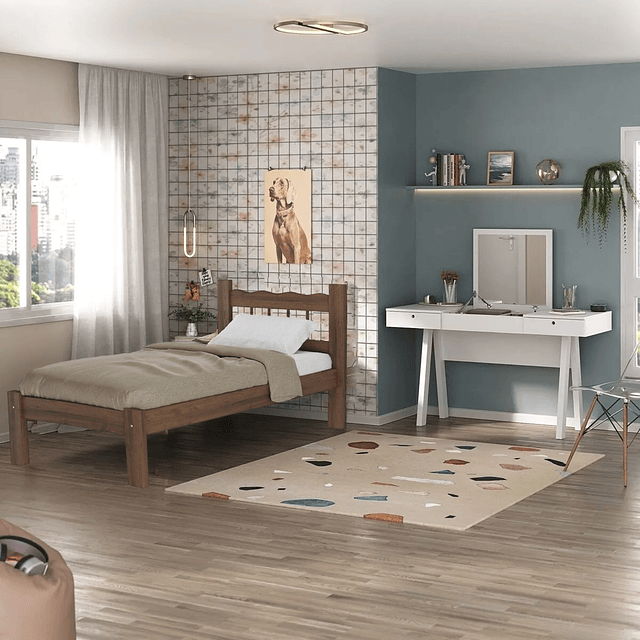 Cama Individual Caramelo Be