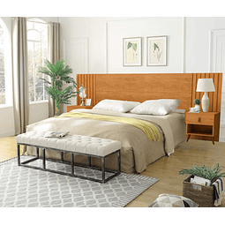 Respaldo Box Lady Ripada Miel