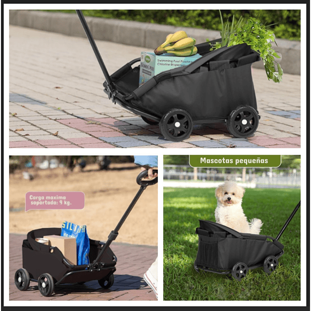 Silla De Auto Gris Para  Mascota 