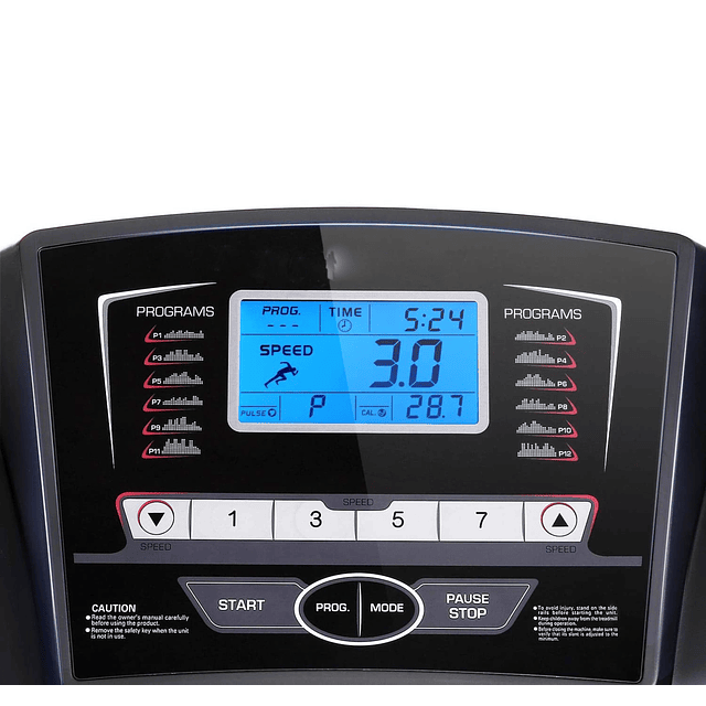 Caminadora Electrica 1.2Hp 3 Niveles Trainner