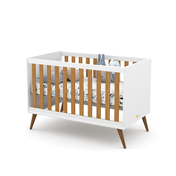 Cuna multifunción Gold Blanca Eco Wood 
