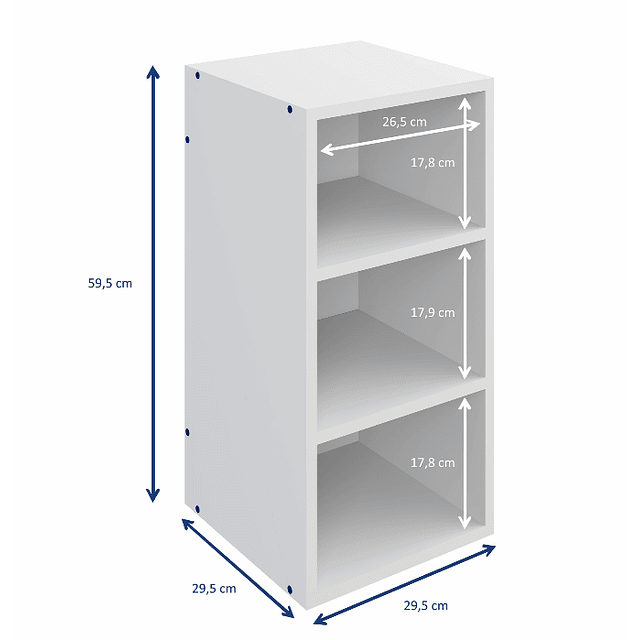Repisa Mov 1007 blanco