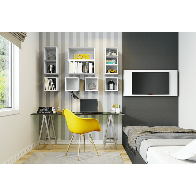 Repisa Mov 1007 blanco