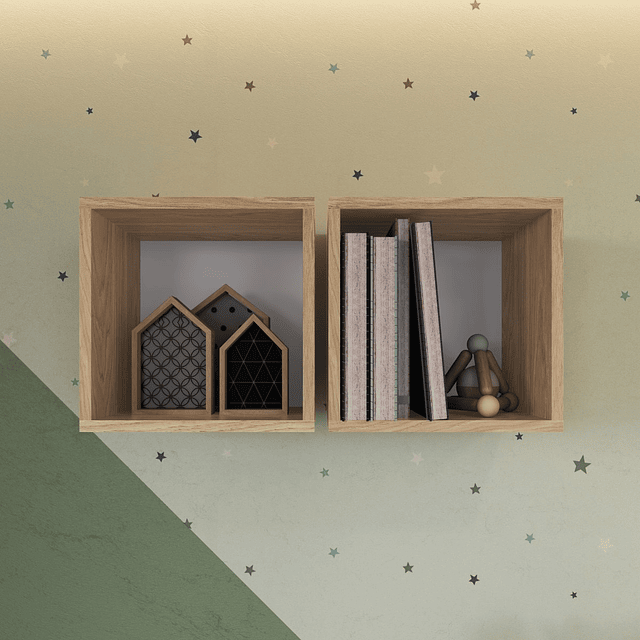 Repisa Cuadrada Honey 