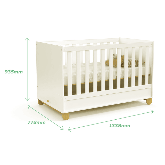 Cuna Madera New Zupi Beige