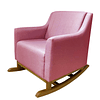 Poltrona Mecedora Sognare Rosado