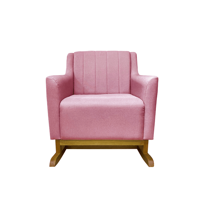 Poltrona Mecedora Sognare Rosado