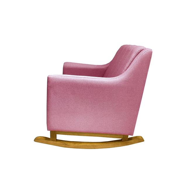 Poltrona Mecedora Sognare Rosado
