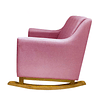 Poltrona Mecedora Sognare Rosado