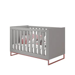 Cuna Noah Design Gris Base Cobre