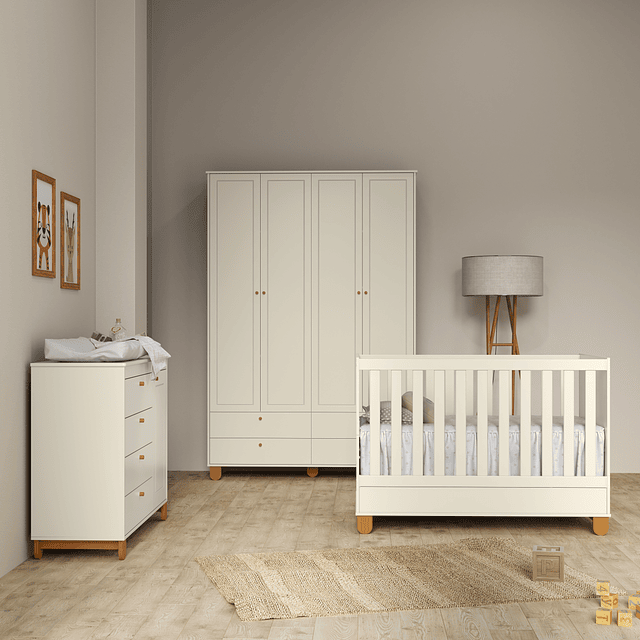 Cuna Madera New Zupi Beige