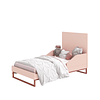 Cuna Noah Design Rosa Base Cobre